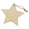 View Image 2 of 2 of Wood Ornament - Star-Closeout