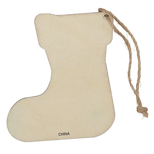Additional Image 1 - a white stocking with a string