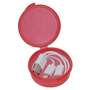 Additional Image 1 - a red container with a red lid