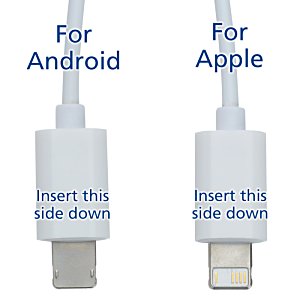 Additional Image 3 - a close up of a white cable