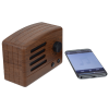 View Image 3 of 5 of Vintage Wood Grain Bluetooth Speaker