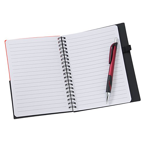Moray Business Card Notebook with Pen- Closeout Image 2 of 3