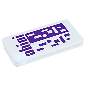 Additional Image 1 - a white and purple rectangular object