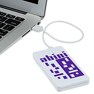 Additional Image 3 - a white and purple device with a cord attached to a laptop