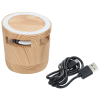 View Image 4 of 4 of Wood Grain Speaker and Wireless Charging Pad