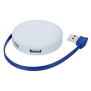 Additional Image 2 - a white circular object with a blue cord