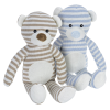 View Image 4 of 4 of Knitted Striped Bear