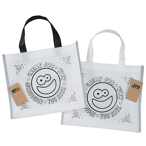 Additional Image 3 - a pair of white bags