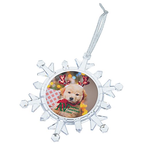 Additional Image 5 - a snowflake with a picture of a baby