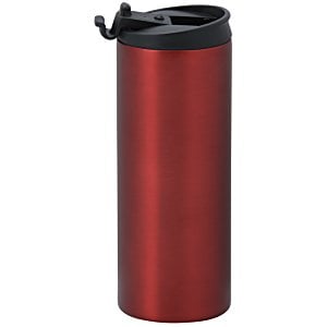 Additional Image 3 - a red and black coffee mug