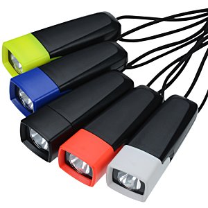 Additional Image 2 - a group of flashlights with a black cord