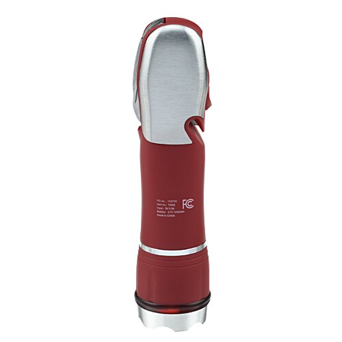 Additional Image 6 - a red and white flashlight
