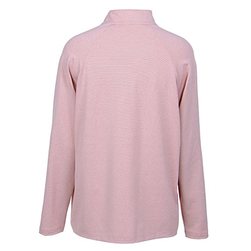 CrownLux Performance Micro Stripe 1/4-Zip Pullover - Men's Image 1 of 2