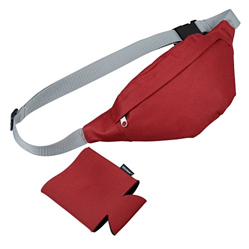Additional Image 3 - a red and grey belt