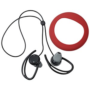 Additional Image 4 - a pair of black headphones