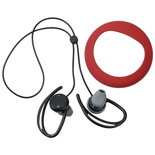 Additional Image 4 - a pair of black headphones