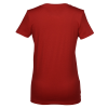 View Image 3 of 3 of Lacoste Cotton V-Neck  T-Shirt - Ladies'