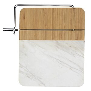 Additional Image 2 - a white and wood cutting board