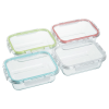 View Image 3 of 3 of Glass Food Storage with Lid - Square