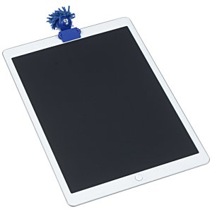 Additional Image 1 - a black photo frame with a blue clip