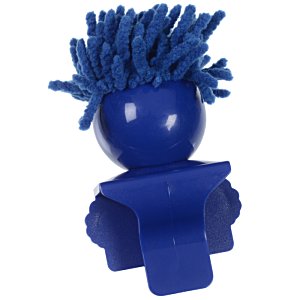 Additional Image 2 - a blue plastic figure with blue hair