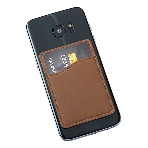 Additional Image 2 - a cell phone with a brown cover