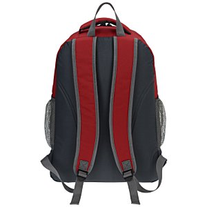 Additional Image 2 - a backpack with red stripes