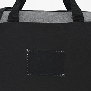 Additional Image 3 - a black bag with a black square on it