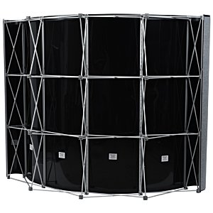 Additional Image 1 - a black shelf with black shelves