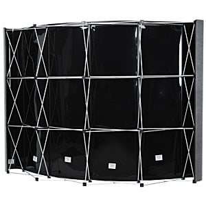 Additional Image 1 - a black shelf with black shelves