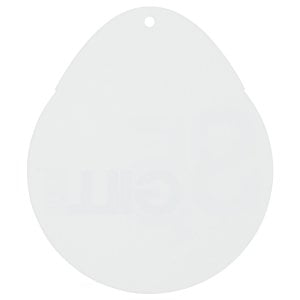 Additional Image 2 - a white circle with a hole in it