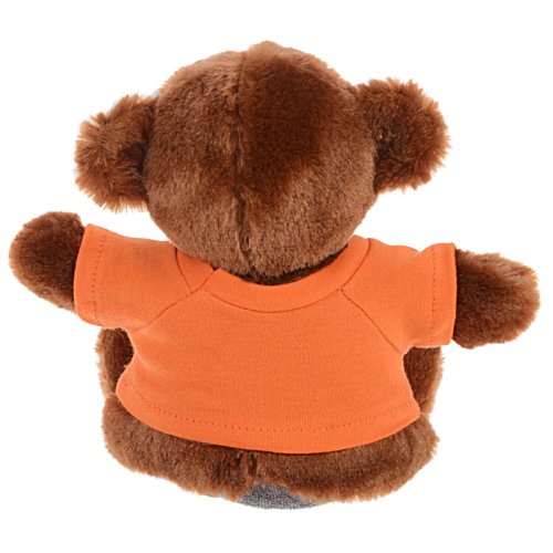 Additional Image 3 - a stuffed animal wearing an orange shirt