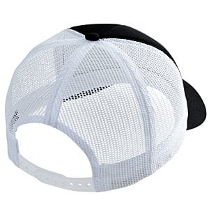 Additional Image 1 - a white and black hat