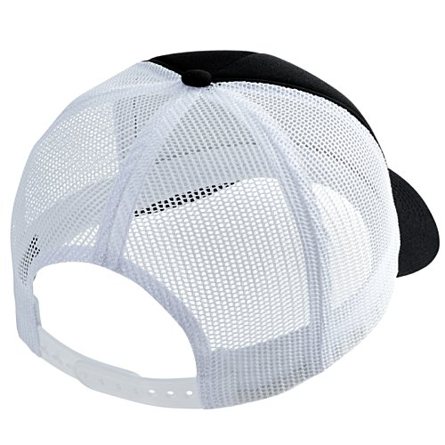 Additional Image 1 - a white and black hat