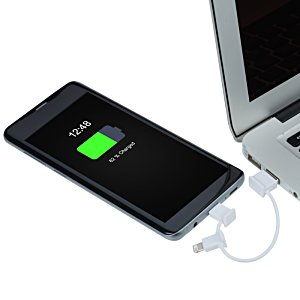 Additional Image 4 - a cell phone charging from a laptop