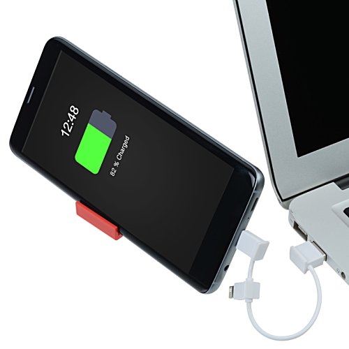 Flip Top Phone Stand with Duo Charging Cable Image 3 of 6