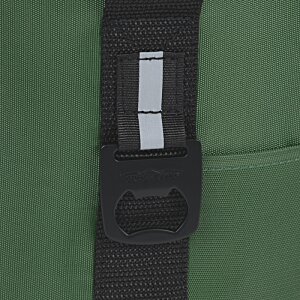 Additional Image 6 - a black strap on a green bag