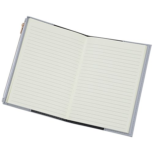 Zip Front Pocket Bound Notebook-Closeout Image 2 of 4