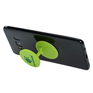 Additional Image 2 - a phone holder with a green circle