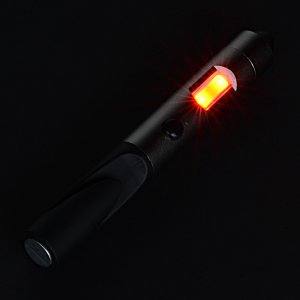 Additional Image 3 - a black object with a red light