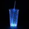 View Image 8 of 8 of Cracked Ice Light-Up Tumbler with Straw - 16 oz.