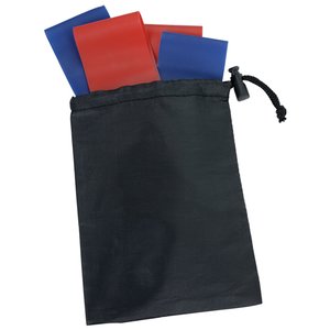 Additional Image 5 - a black bag with red and blue cards