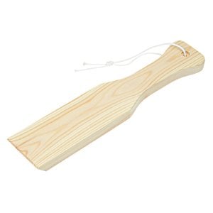 Additional Image 1 - a wooden paddle on a white background