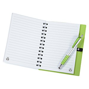 Additional Image 2 - a white and green clipboard with a pen