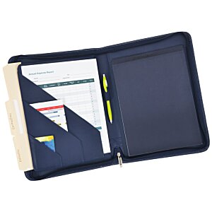 Additional Image 2 - a black folder with papers in it