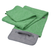 View Image 2 of 2 of Heather Roll Up Heavyweight Fleece Blanket - Closeout Colours
