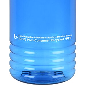 Additional Image 4 - a blue plastic bottle with a white label