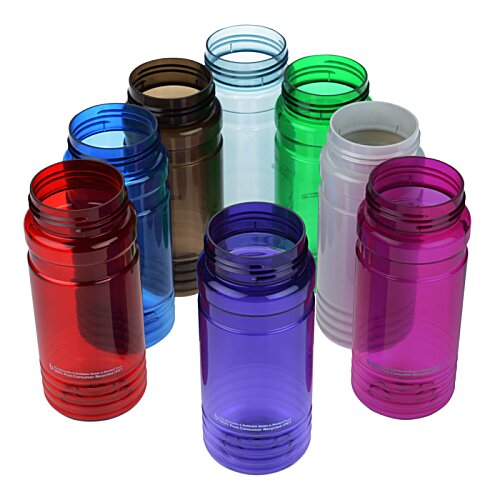 Additional Image 2 - a group of colorful glass containers