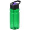 View Image 3 of 7 of Big Grip Bottle with Two-Tone Flip Straw Lid - 20 oz.