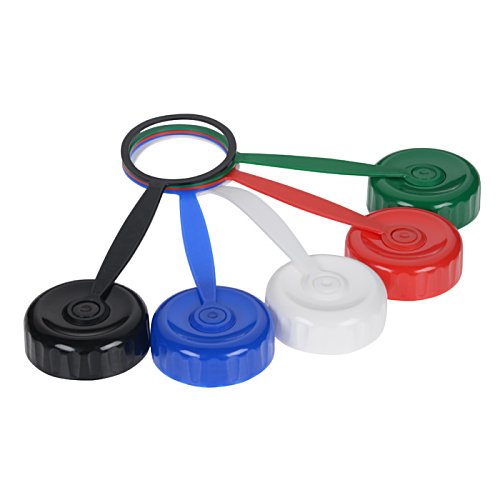 Additional Image 1 - a group of colorful plastic measuring cups